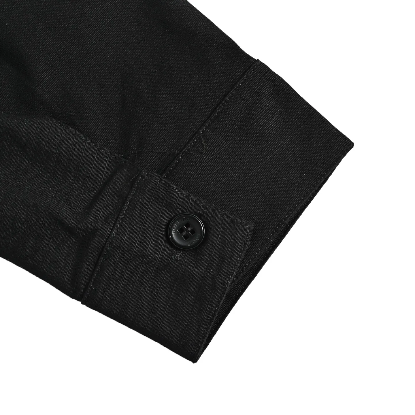 Louis Vuitton/Louis Vuitton metal logo sleeves and leather work jacket